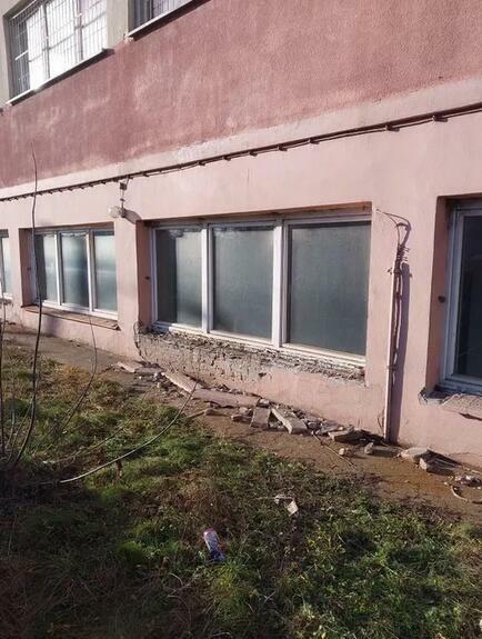 Okno pcv 345 x 145 cm 3450 x 1450 cm witryna