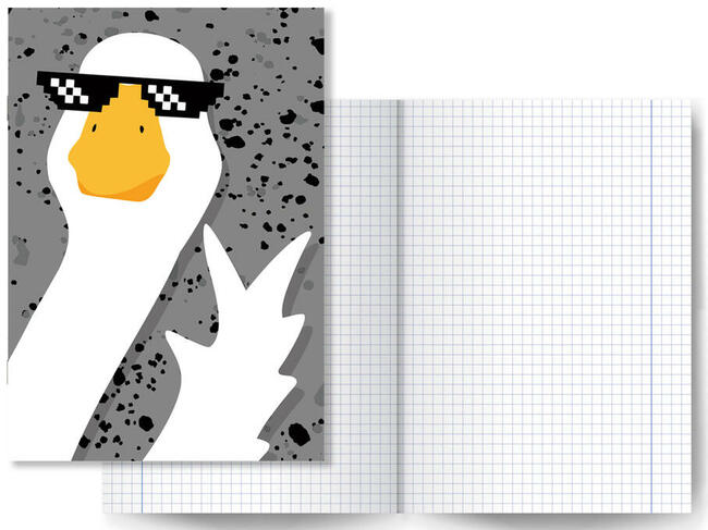 Zeszyt wyprawka szkolna zestaw 5 szt 60 kartek pipa maskotka