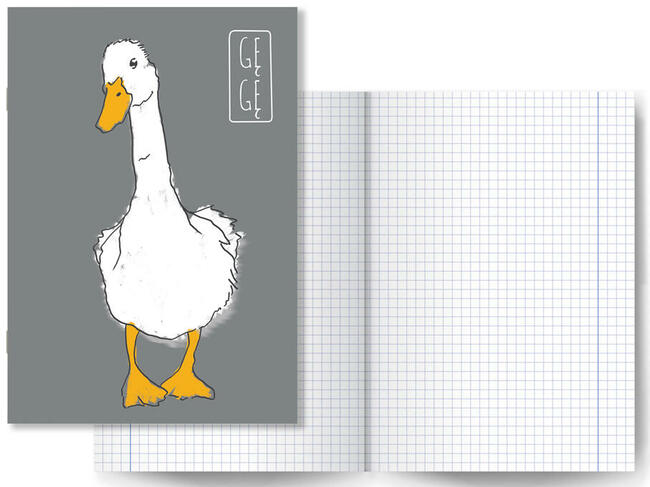 Zeszyt wyprawka szkolna zestaw 5 szt 60 kartek pipa maskotka