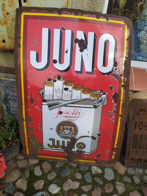 Kolekcjonerskie pudełko po papierosach Juno