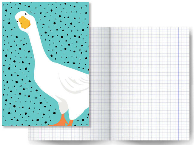 Zeszyt wyprawka szkolna zestaw 5 szt 60 kartek pipa maskotka