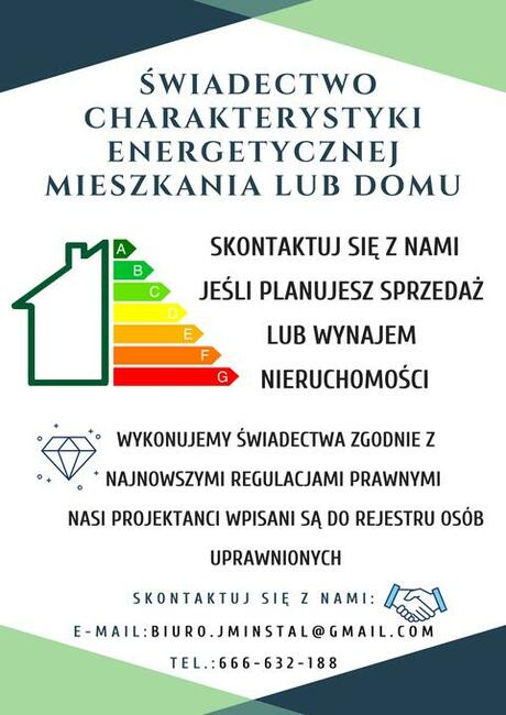 Świadectwo charakterystyki energetycznej