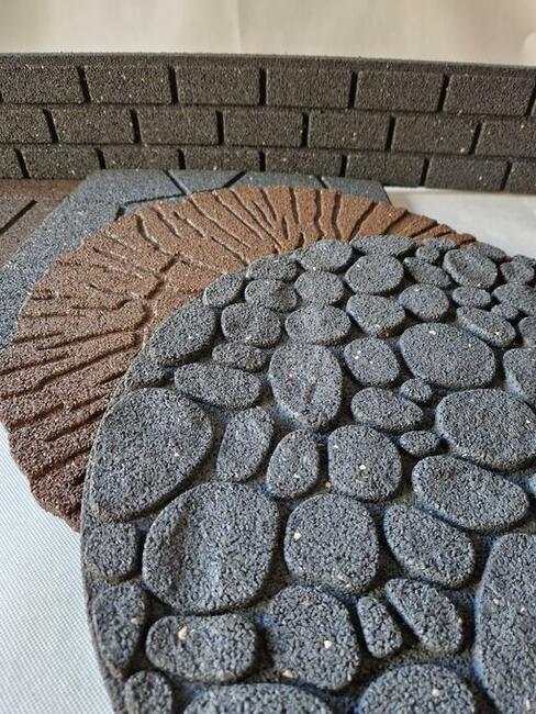 Płyta puzzel fitnes silownia 1cm nakrapiana