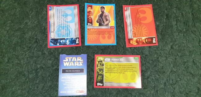 Star Wars karty (5 sztuk)