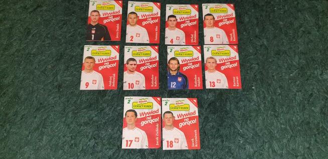 Karty i naklejki z piłkarzami