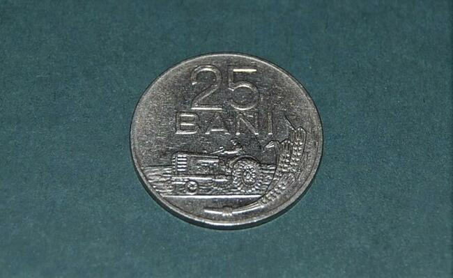 25 Bani 1966r Moneta Starocia
