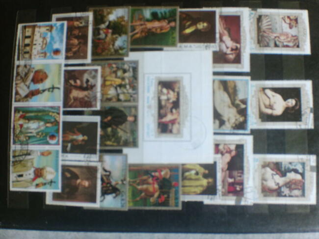 Sprzedam Pamiątki Rodzinne 5 klaserów ze znaczkami