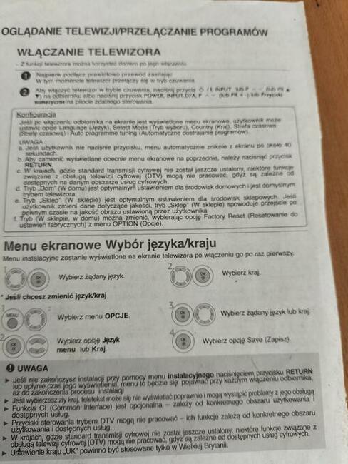 Pilot oryginalny do TV LG Smart