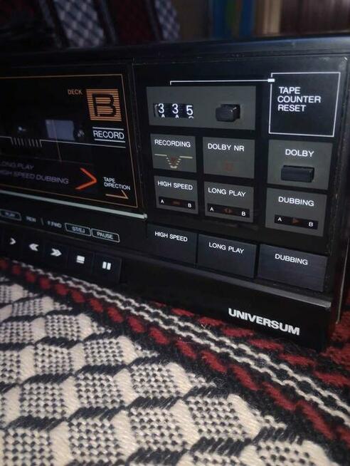 Magnetofon Uniwersum antyk stan kolekcjonerski