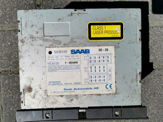 Radio-kaseta-CD Saab 9-3 I OG (1998-2003)