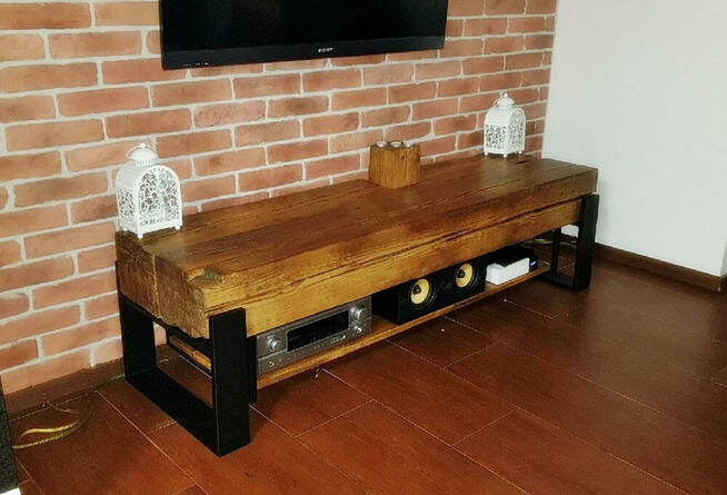 Meble loftowe, industrilane, dębowe, na wymiar, zamówienie,