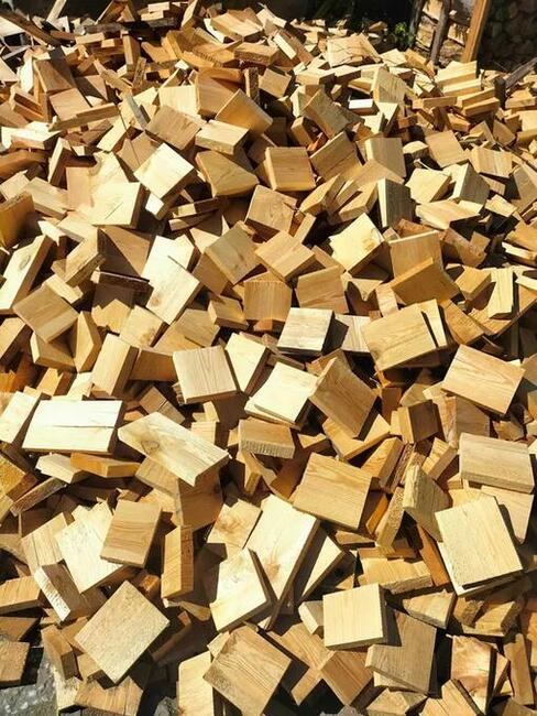 Drewno opałowe suche, kostka sosnowa od producenta