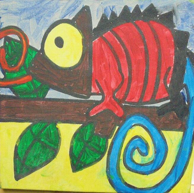 Doniczki, inne obrazy, akryl, Wojciech Stawiarski,