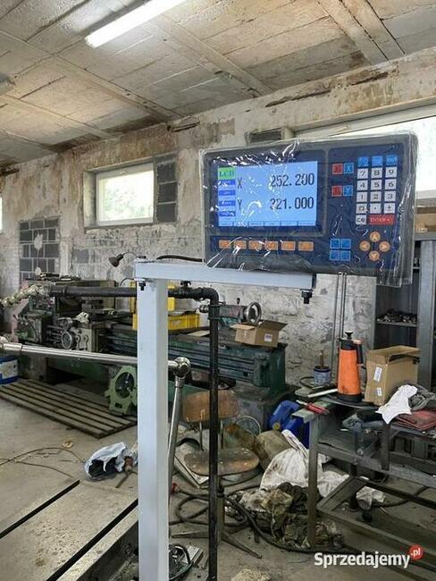 Tokarka SNA 800 x 3000 z odczytami