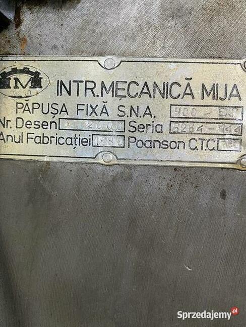 Tokarka SNA 800 x 3000 z odczytami