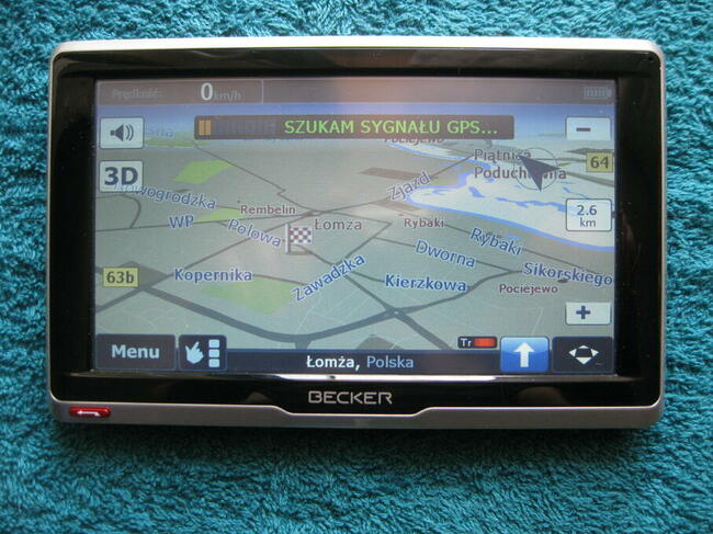 Nawigacja BECKER Transit 5 tir Mapa NAVTEQ AutoMapa ODBLOKOW