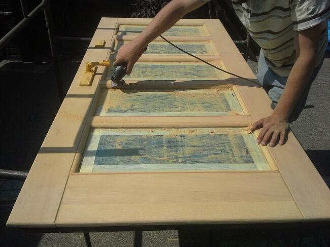 malowanie ,renowacja drzwi DREWNIANYCH