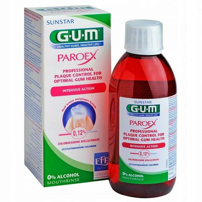 Płyn do płukania ust Gum Sunstar Paroex 0,12% CHX 300 ml
