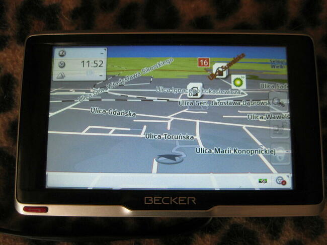 Nawigacja BECKER Transit 5 tir Mapa NAVTEQ AutoMapa ODBLOKOW