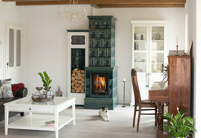 Pokojowe piece kaflowe, kuchnie kaflowe, kominki, kafle.