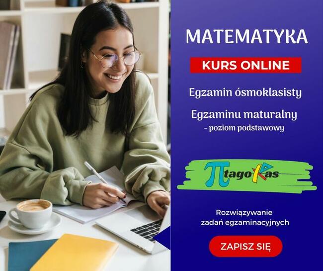 Kurs matematyki dla szkół ponadpodstawowych