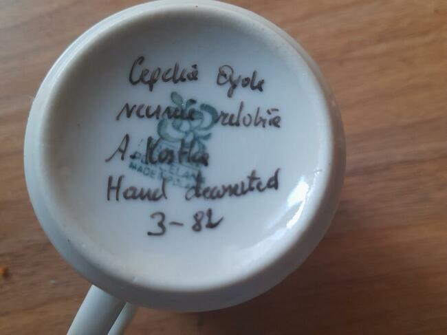 Porcelana Cepelia Opole Ręcznie malowana rok 81 do 85