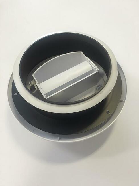 Kratka wentylacyjna ciśnieniowa ALIZE AUTO z króćcem