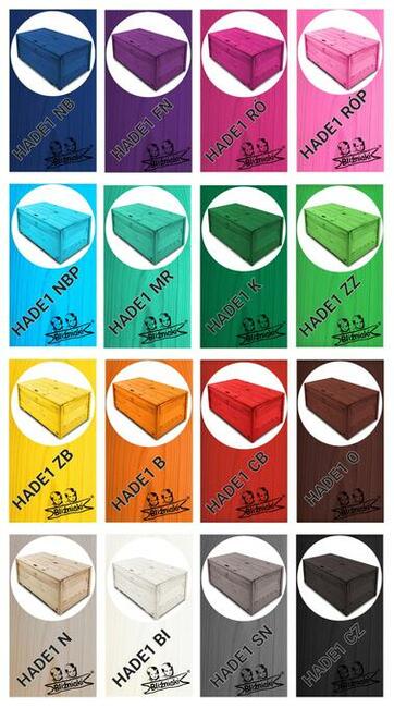 Skrzynia Drewniana Stolik Regał z kółkami Kufer Zamykany