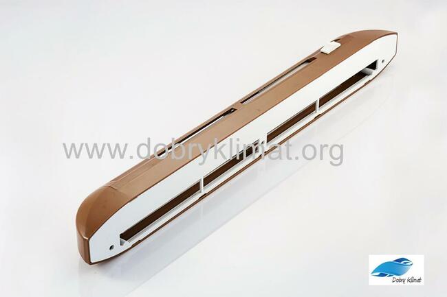 Akustyczny nawiewnik okienny higrosterowany, Isola HY plus