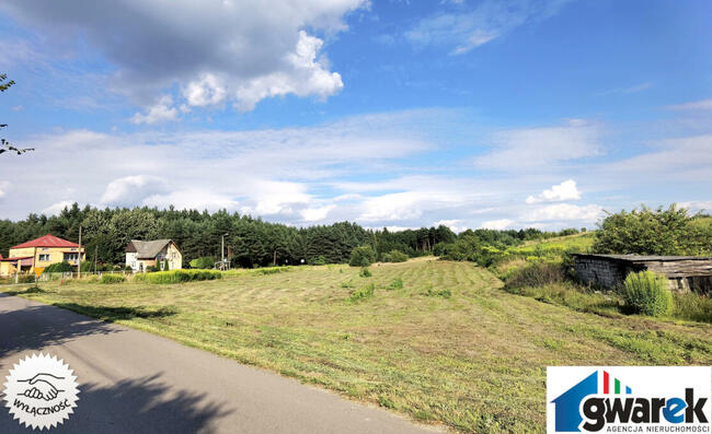 Szeroka Działka Budowlana 3600m2 Hucisko Kwaśniowskie Klucze