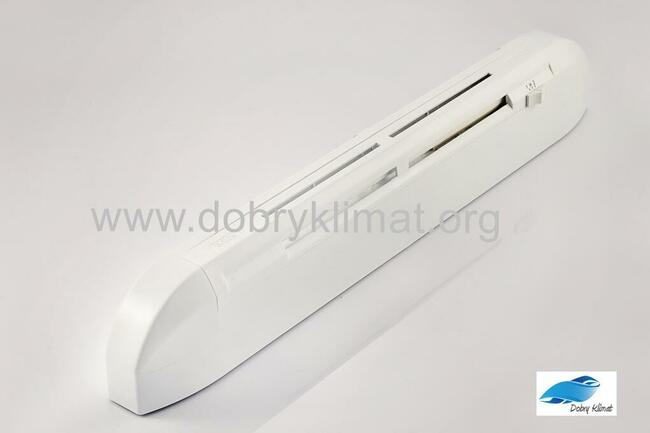 Akustyczny nawiewnik okienny higrosterowany, Isola HY plus