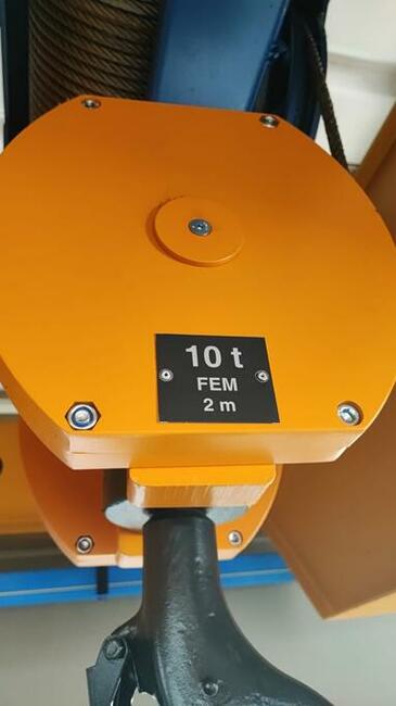 suwnice pomostowe 10T/15920mm. sztuk 5