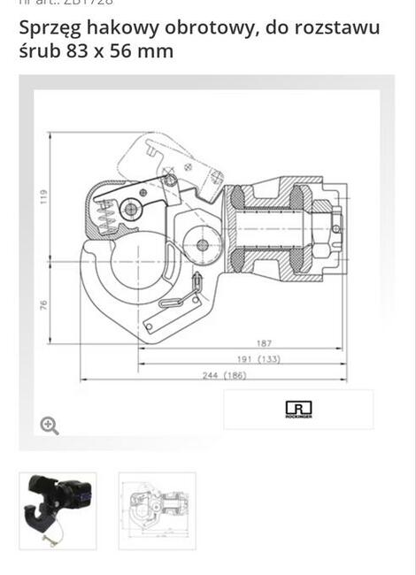 Sprzedam zaczep hakowy