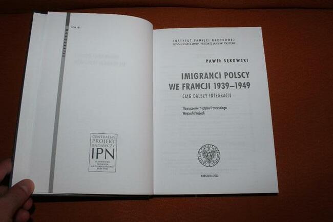 Imigranci polscy we Francji 1939-1949 Sękowsi Nowa