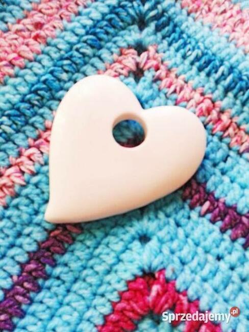 Szydełkowa duża, turkusowa shopperka