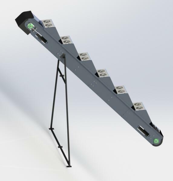 Przenośnik taśmowy PT-400 do produktów sypkich