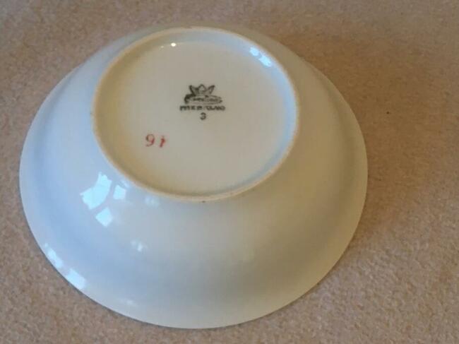 PRL miseczka Karolina porcelana PRL miseczka Karolina porcel