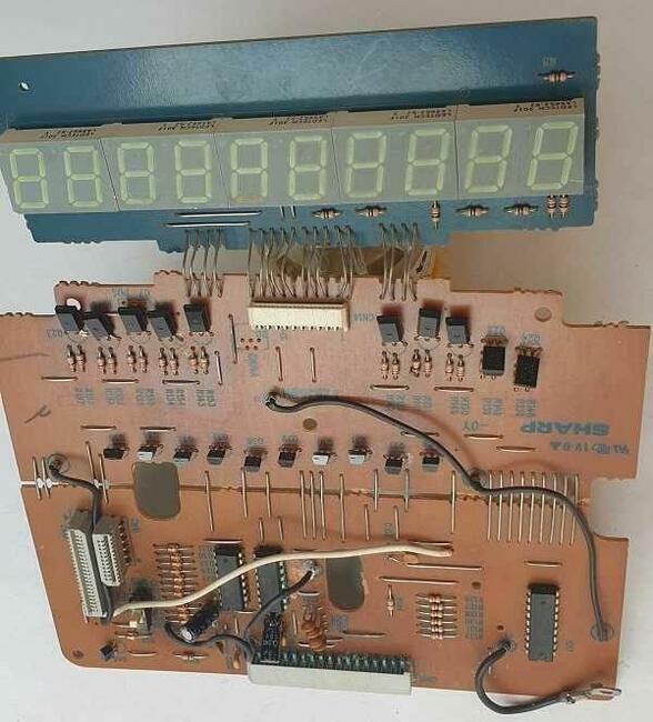 Płyta z wyświetlaczem SHARP F2838BH