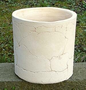 Ceramiczna donica ogrodowa 24 x 24 cm. mrozoodporna