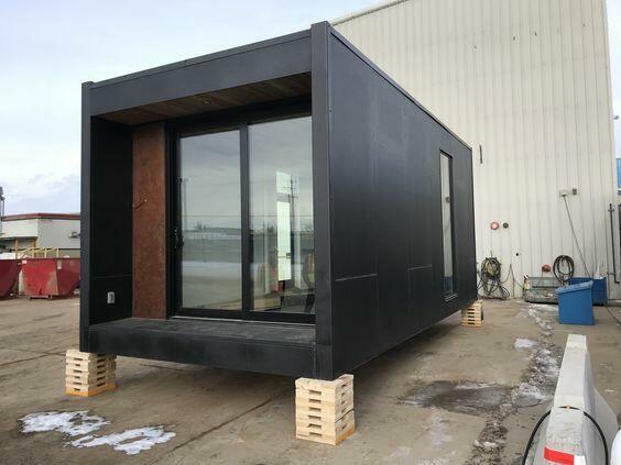 domek mobilny, tiny house, rama, kontener gastronomiczny