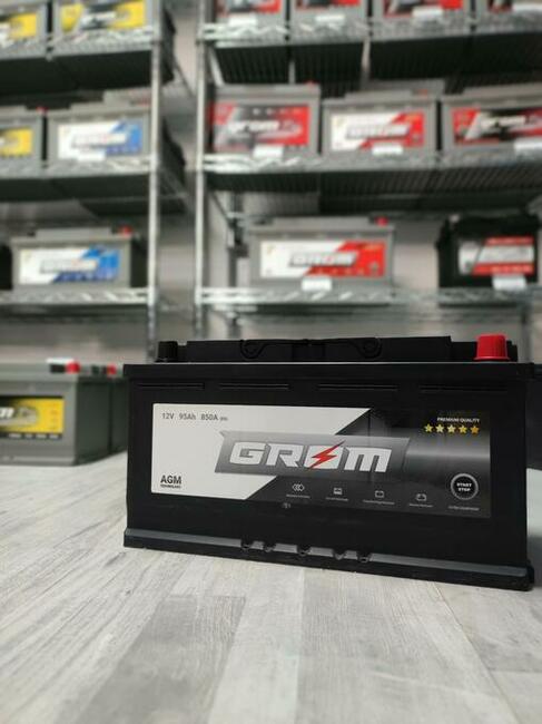 Akumulator GROM AGM START&STOP 95Ah 850A