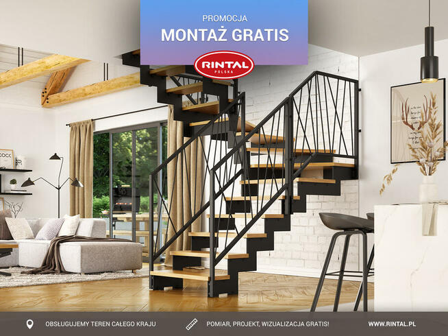 SCHODY RINTAL – W SIERPNIU MONTAŻ GRATIS!