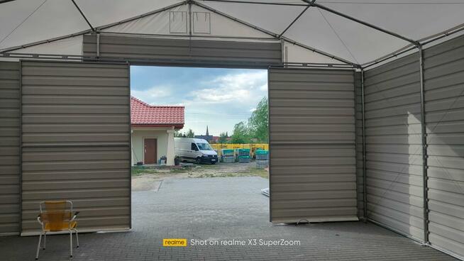 Hala magazynowa , blaszane ściany 5x10x4