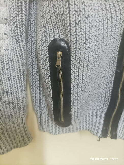 Męski blezer na zimne dni