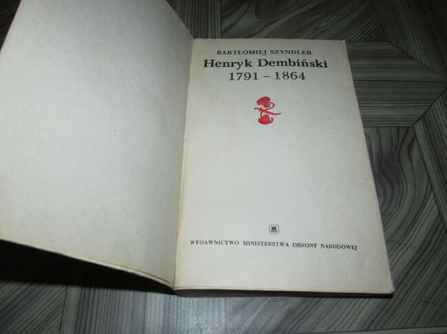 Książka - Henryk Dembiński