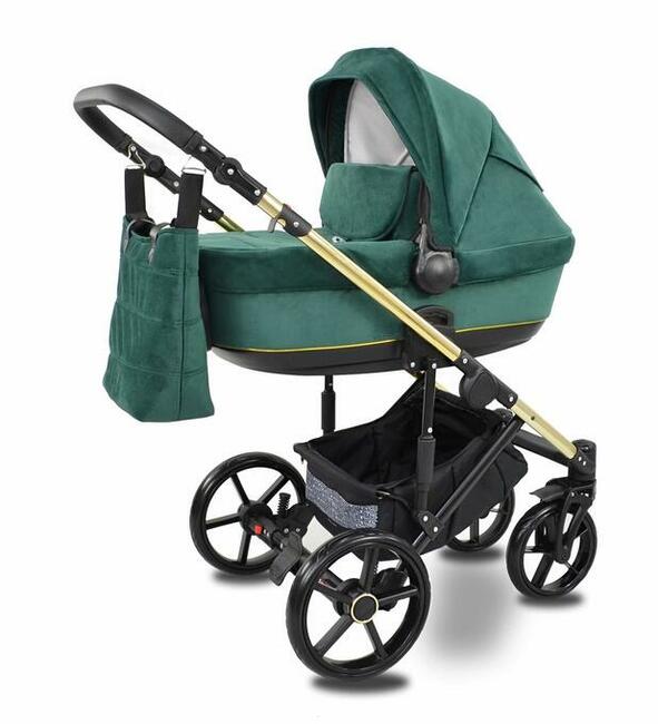 Wózek Dziecięcy milo zestaw 3w1 Fotelik 0-13 do Bazy Isofix