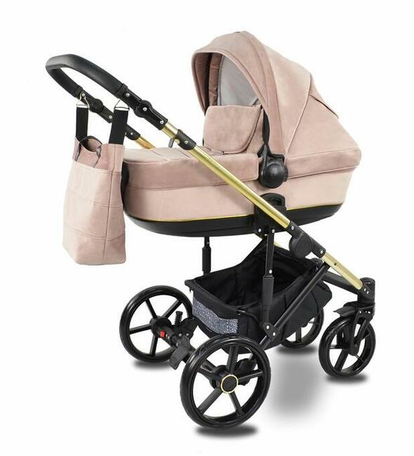 Wózek Dziecięcy milo zestaw 3w1 Fotelik 0-13 do Bazy Isofix