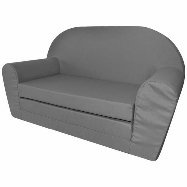 vidaXL Sofa amerykanka dziecięca szara