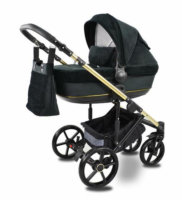 Wózek Dziecięcy milo zestaw 3w1 Fotelik 0-13 do Bazy Isofix