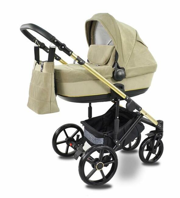 Wózek Dziecięcy milo zestaw 3w1 Fotelik 0-13 do Bazy Isofix